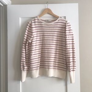 Loft Sweater with puff sleeves
